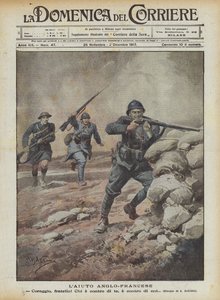 Die anglo-französische Hilfe