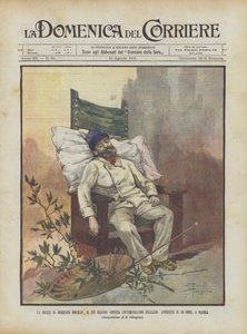 Der Tod von Domenico Morelli, dem größten zeitgenössischen italienischen Künstler, am 13. des Monats in Neapel