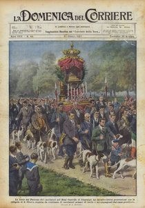 Das Fest des Schutzpatrons der Jäger im Königlichen Schloss von Stupinigi