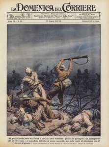 Der Krieg an den Linien von Tobruk ist hauptsächlich ein nächtlicher Krieg, ein Krieg der Patrouillen