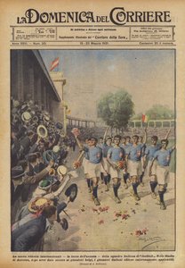 Der neue internationale Sieg, der dritte des Jahres, der italienischen Fußballmannschaft