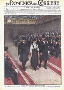 Die erste Abgeordnete im Unterhaus von Achille Beltrame