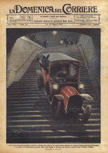 Das Abenteuer eines öffentlichen Autos in Paris