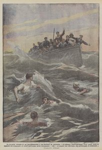 Die unerhörten Abenteuer eines Seekadetten und dreier Matrosen in der Adria von Achille Beltrame