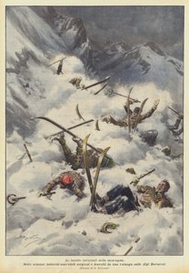 Die winterlichen Gefahren des Berges