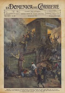 Als das Kino von Drumcollogber (Irland) in Flammen aufging