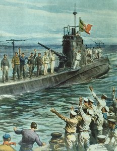 U-Boot kehrt zur Basis zurück, 7. September