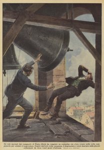 Ein tödlicher Sturz vom Glockenturm in Posta (Rieti) wurde von einem Bauern vollzogen