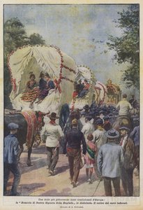 Eines der malerischsten traditionellen Feste Europas, die Romeria Unserer Lieben Frau vom Tau in Andalusien