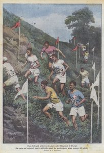 Eines der malerischsten Rennen bei den Olympischen Spielen in Paris