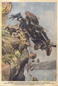 Ein dramatisches Abenteuer am Gardasee von Achille Beltrame