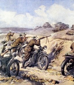 Zweiter Weltkrieg 1940-1941 - Nordafrika-Feldzug - Italienische Invasion Ägyptens