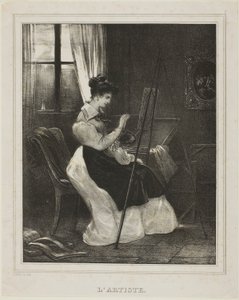 Der Künstler von Achille Devéria