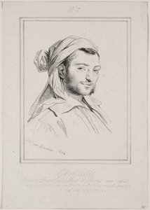 Théodore Géricault von Achille Devéria