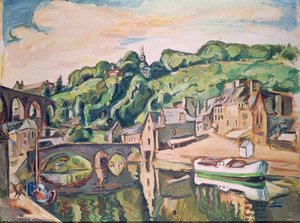 Ansicht von Dinan von Achille Emile Othon Friesz
