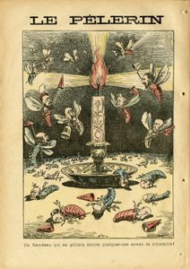 Illustration von Achille Lemot (1846-1909) in Le Pelerin