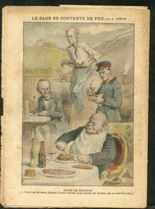 Illustration von Achille Lemot (1846-1909) in Le Pelerin von Achille Lemot
