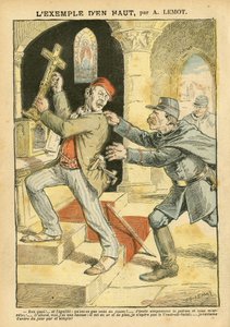 Illustration von Achille Lemot (1846-1909) in Le Pelerin