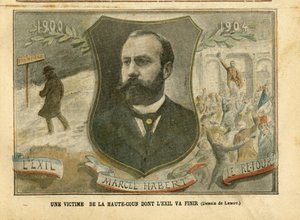Illustration von Achille Lemot (1846-1909) in Le Pelerin von Achille Lemot