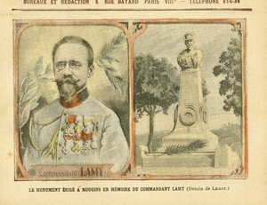 Illustration von Achille Lemot (1846-1909) in Le Pelerin von Achille Lemot