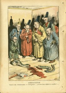 Illustration von Achille Lemot (1846-1909) in Le Pèlerin