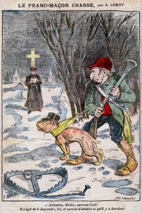 Der Freimaurer auf der Jagd in Le Pelerin