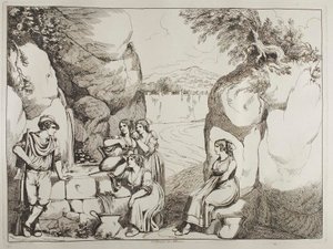 Tracht aus Albano von Achille Pinelli