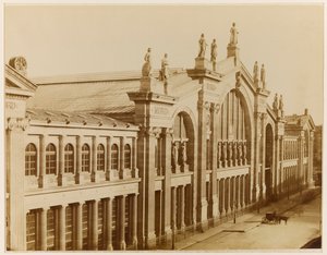 Gare du Nord, Paris, ca. 1870-80 von Achille Quinet