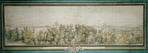 Blick auf Paris von der Gobelins-Werkstatt