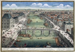 Le pont Royal des Tuileries - in „Paris“ von Perelle