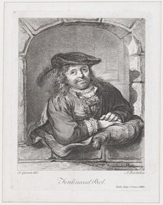 Porträt von Ferdinand Bol von Adam von Bartsch