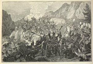Die Schlacht an der Katzbach am 26. August 1813 von Adam von Bartsch
