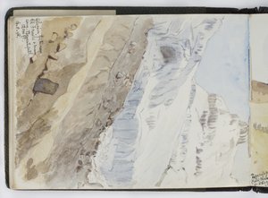 Skizzenbuch mit Aquarellen, Zeichnungen und Notizen, Mexiko, 1896-1898