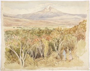 Der Vulkan Popocatépetl von Yautepec, Bundesstaat Morelos, Mexiko