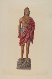 Indianer im Zigarrenladen