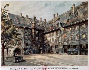 Der Innenhof der Alten Residenz in München