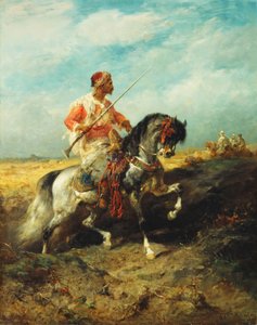 Ein arabischer Reiter