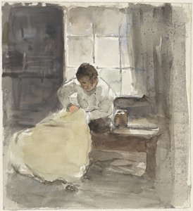 Näherin von Adolf le Comte