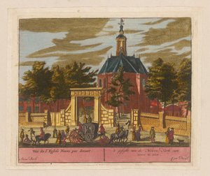 Ansicht der Nieuwe Kerk in Den Haag