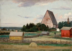 Lohja Kirche, Skizze