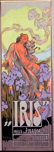 Iris Oper komponiert von Pietro Mascagni und italienisches Libretto von Luigi Illica (1898). Plakat illustriert von Adolfo Hohenstein (1854-1928) 1910