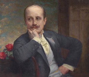 Adolfo Müller-Ury Selbstporträt