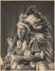 Schwere Wunde, Sioux von Adolph F. Muhr