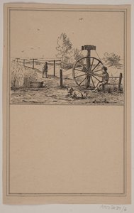 Der Seiler. Nr. 5 in Chr. Winther und M. Rørbye, "25 Bilder für kleine Kinder" von Johan Adolph Kittendorff