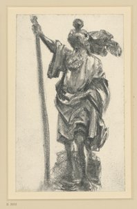 Christophorus des Freiberger Apostelmeisters in Dresden von Adolph Menzel