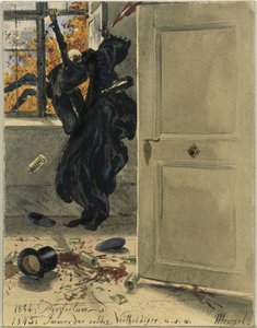 Der Tod als ungebetener Gast. 1844: Perfectum; 1845: Immerdar solche Verteidiger, usw.