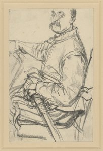 Modell im Prunkkleid des Kurfürsten Johann Georgs I. von Sachsen, Historisches Museum, Dresden von Adolph Menzel