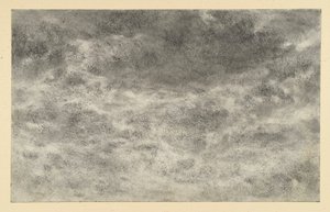Wolkenstudie von Adolph Menzel