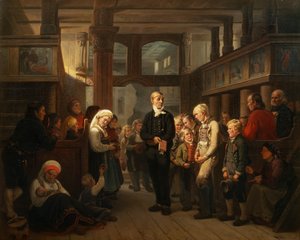 Eine Prüfung von Adolph Tidemand