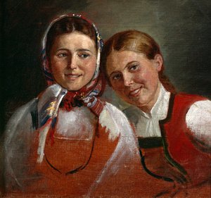Lachende Mädchen